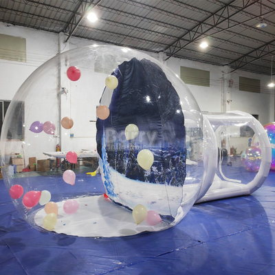 Fácil de instalar tienda de bubbles inflables Casa de globos disponible para su próxima aventura