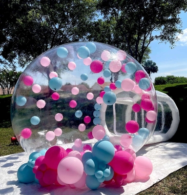 7 días laborables Tiempo de producción Tenda inflable Casa de burbujas Balones con soplador CE/UL y material de reparación