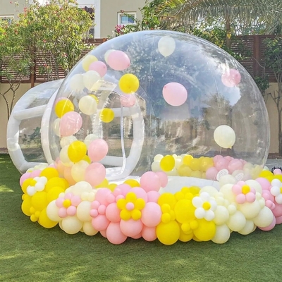 7 días laborables Tiempo de producción Tenda inflable Casa de burbujas Balones con soplador CE/UL y material de reparación