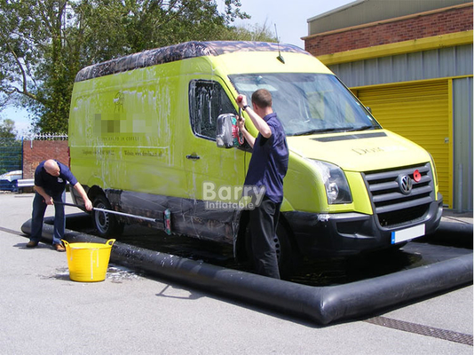 PVC camión neumático de limpieza de automóviles PVC portátil neumático de limpieza de automóviles con sistema de recuperación de agua