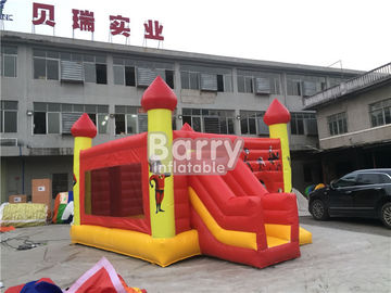 La diapositiva animosa inflable comercial, explota el castillo de salto combinado para el juego de los niños