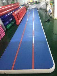 Estera de salto de aire de la pista de la estera inflable grande del entrenamiento para la prenda impermeable de la gimnasia