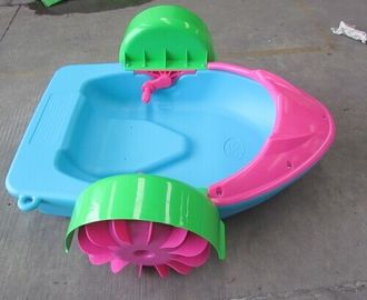 El agua inflable divertida juega para el parque de atracciones, barco de paleta de los niños con EN14960